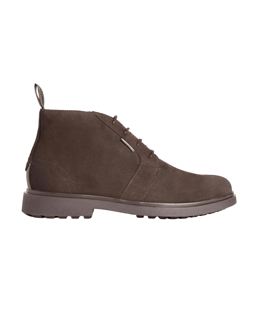 Barbour Shoes Barbour Dark Brown Meays Suede Chukka Boots