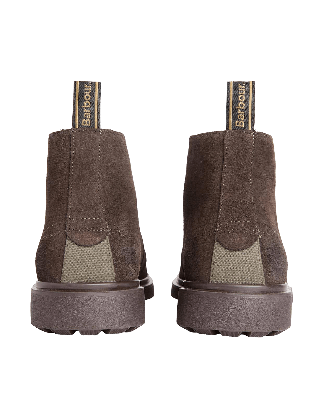 Barbour Shoes Barbour Dark Brown Meays Suede Chukka Boots