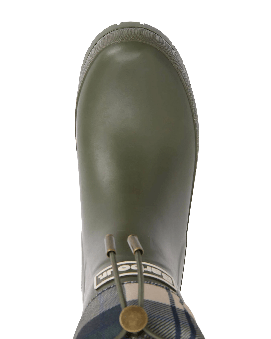 Barbour Shoes Barbour Olive Tartan Mowbray Mid Wellies