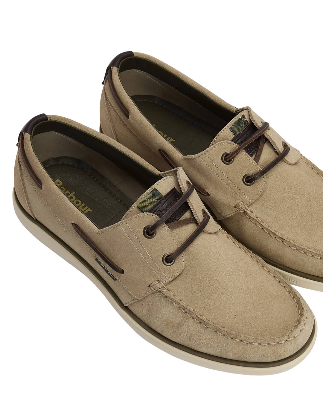 Barbour Shoes Barbour Taupe Rothley Boat Shoe