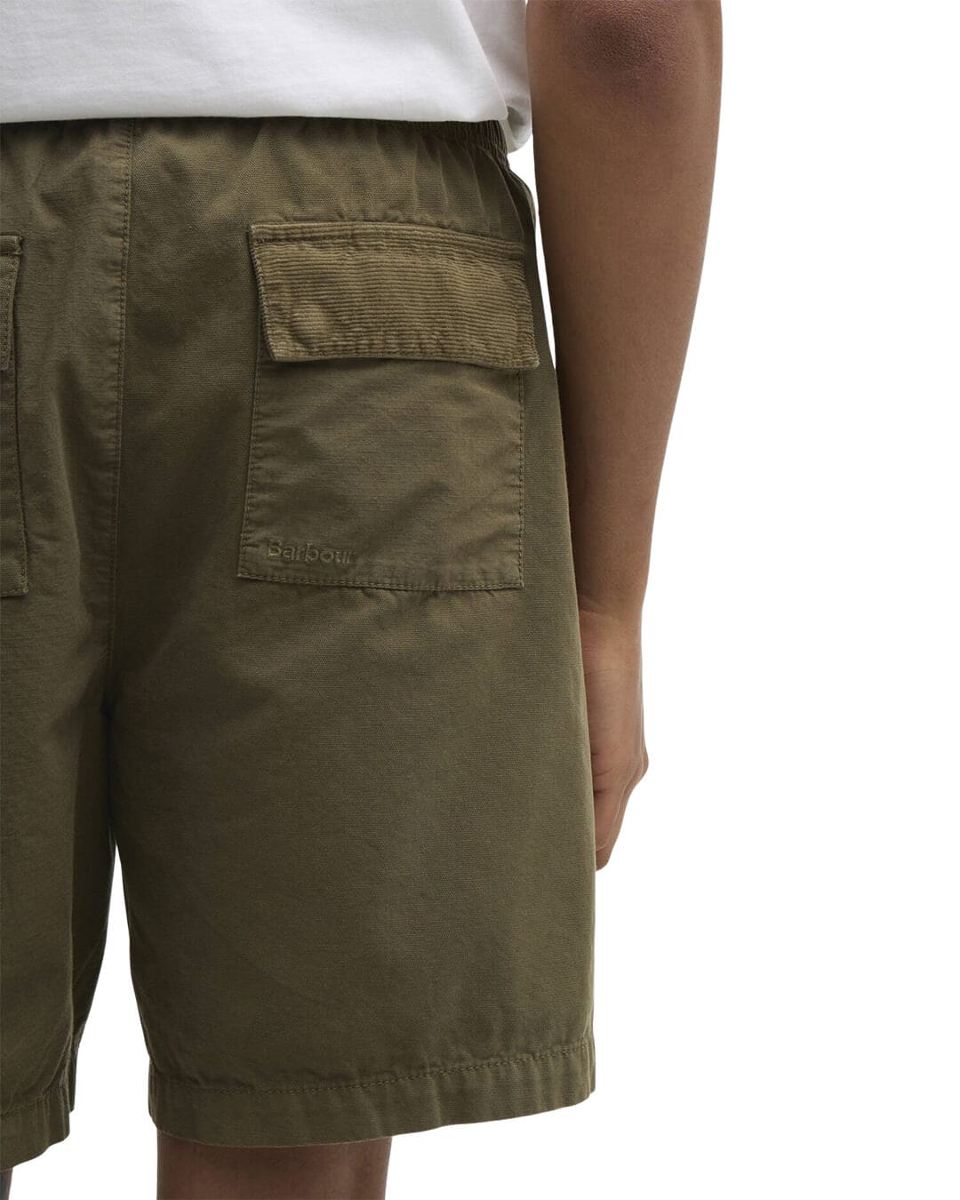 Barbour Shorts Barbour Green Declan Patch Short Gn61 Ivy Green