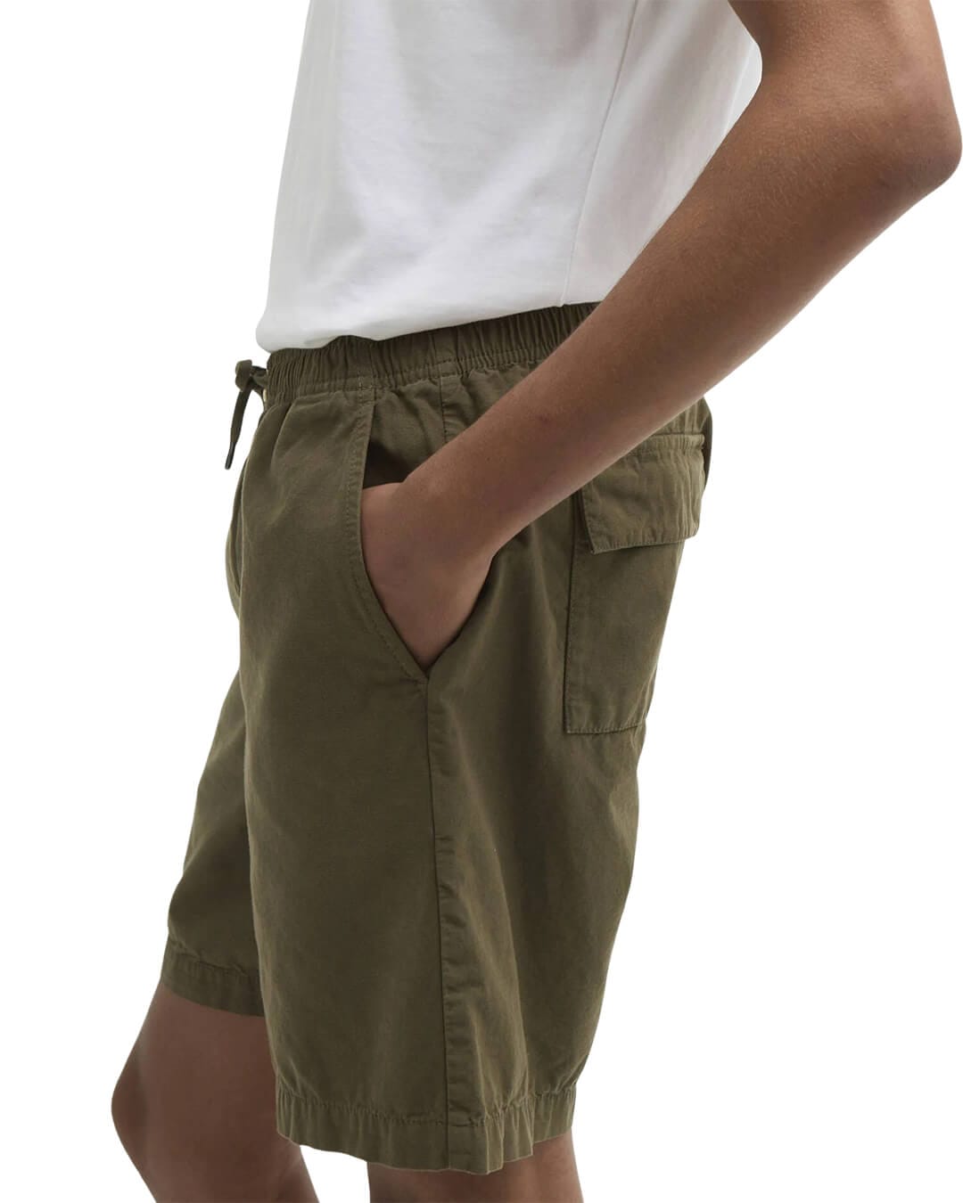 Barbour Shorts Barbour Green Declan Patch Short Gn61 Ivy Green
