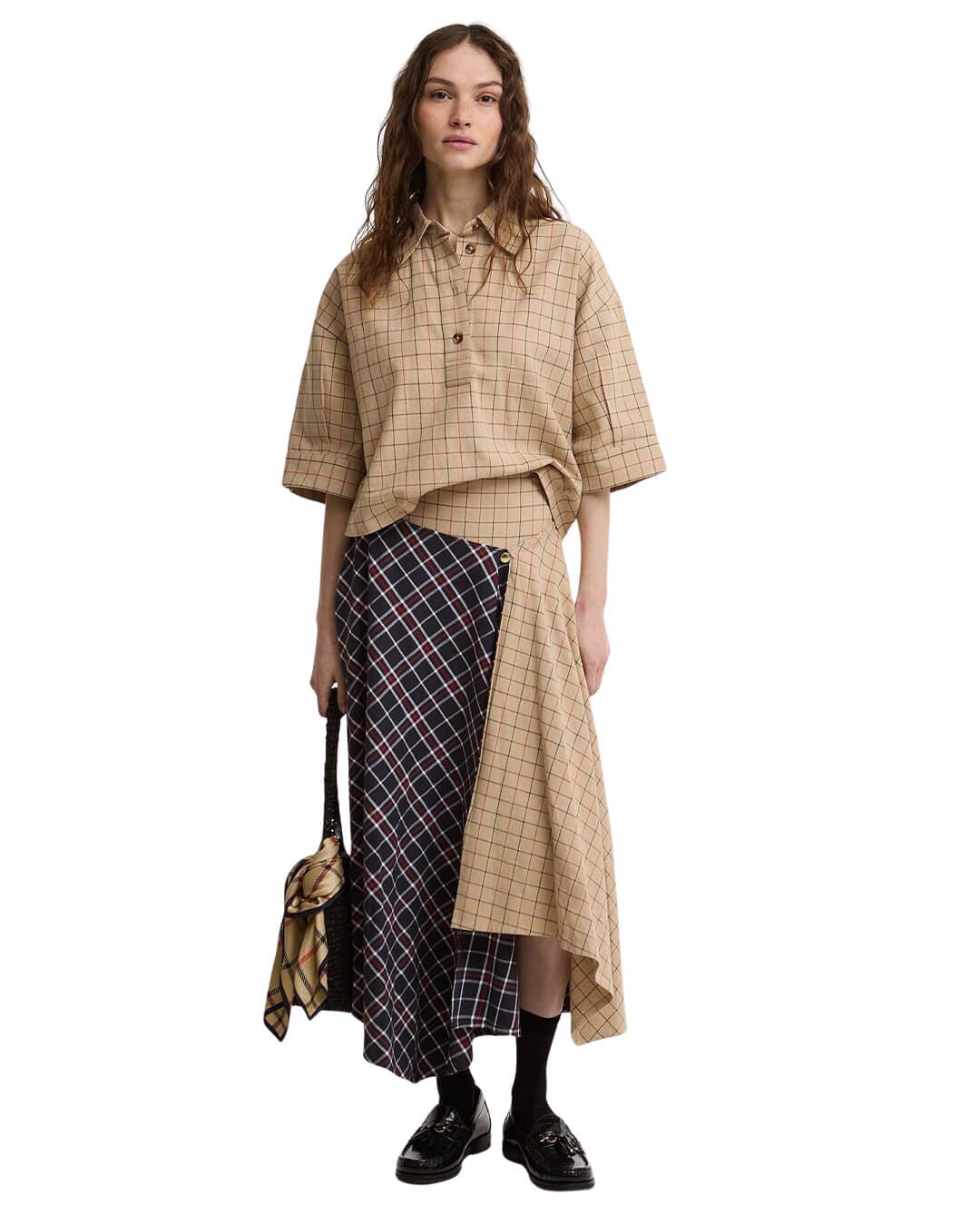 Barbour Skirts Barbour Multicoloured Dalbury Midi Skirt