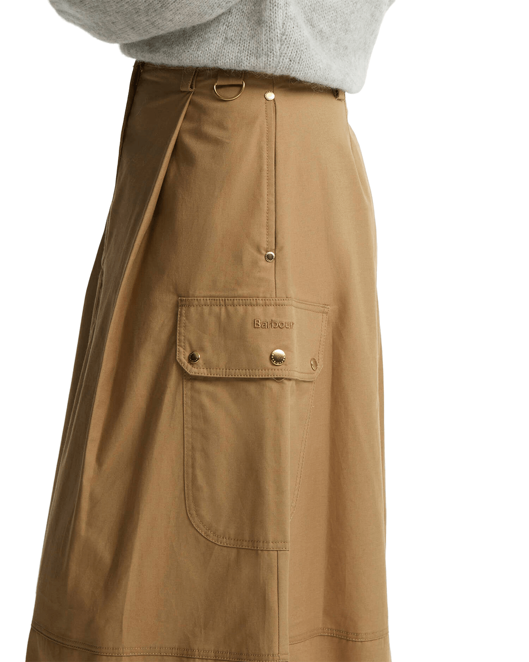 Barbour Skirts Barbour Stone Carly Midi Skirt