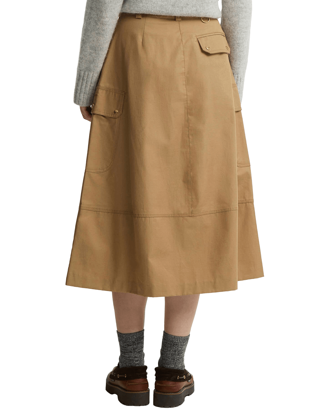 Barbour Skirts Barbour Stone Carly Midi Skirt