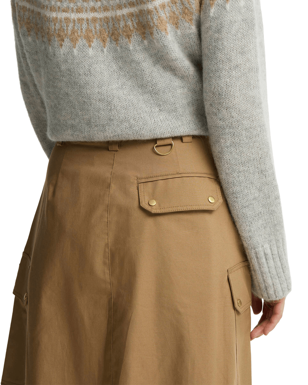 Barbour Skirts Barbour Stone Carly Midi Skirt