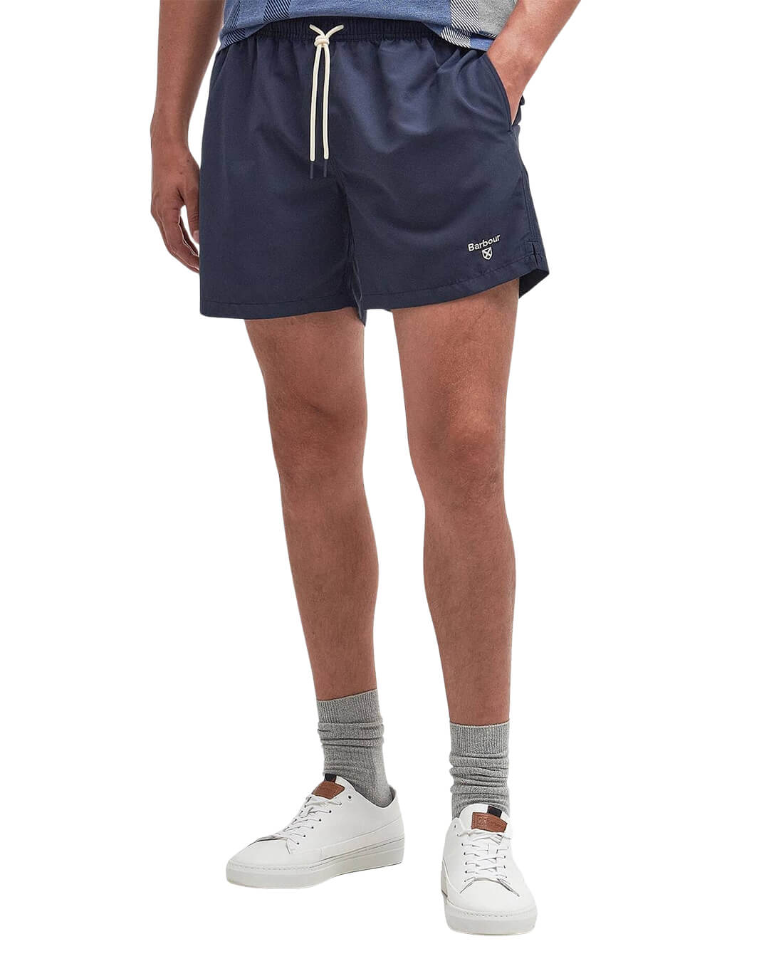 Barbour Swimwear Barbour Navy Staple Logo 5 Swim Shorts Ny91 Navy
