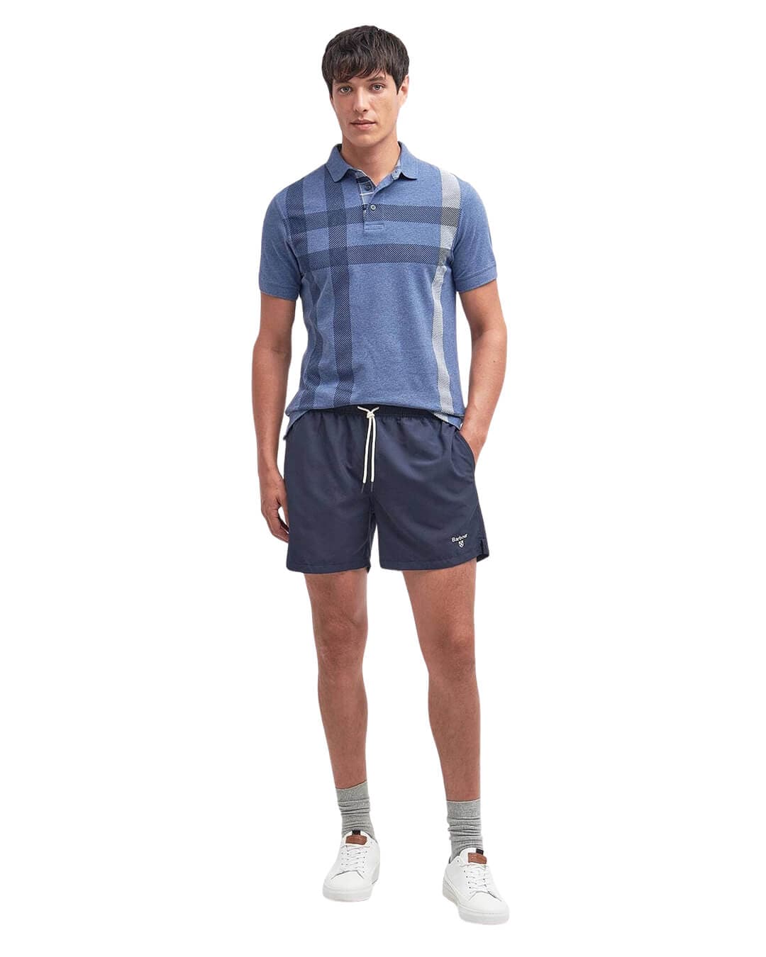 Barbour Swimwear Barbour Navy Staple Logo 5 Swim Shorts Ny91 Navy