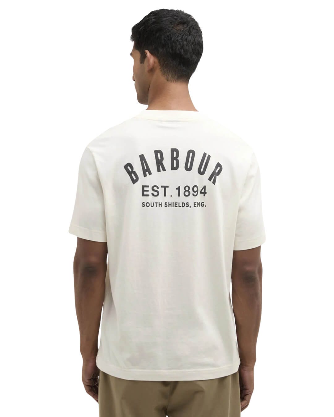 Barbour T-Shirts Barbour Beige Packling Graphic T-Shirt Be13 Neutral