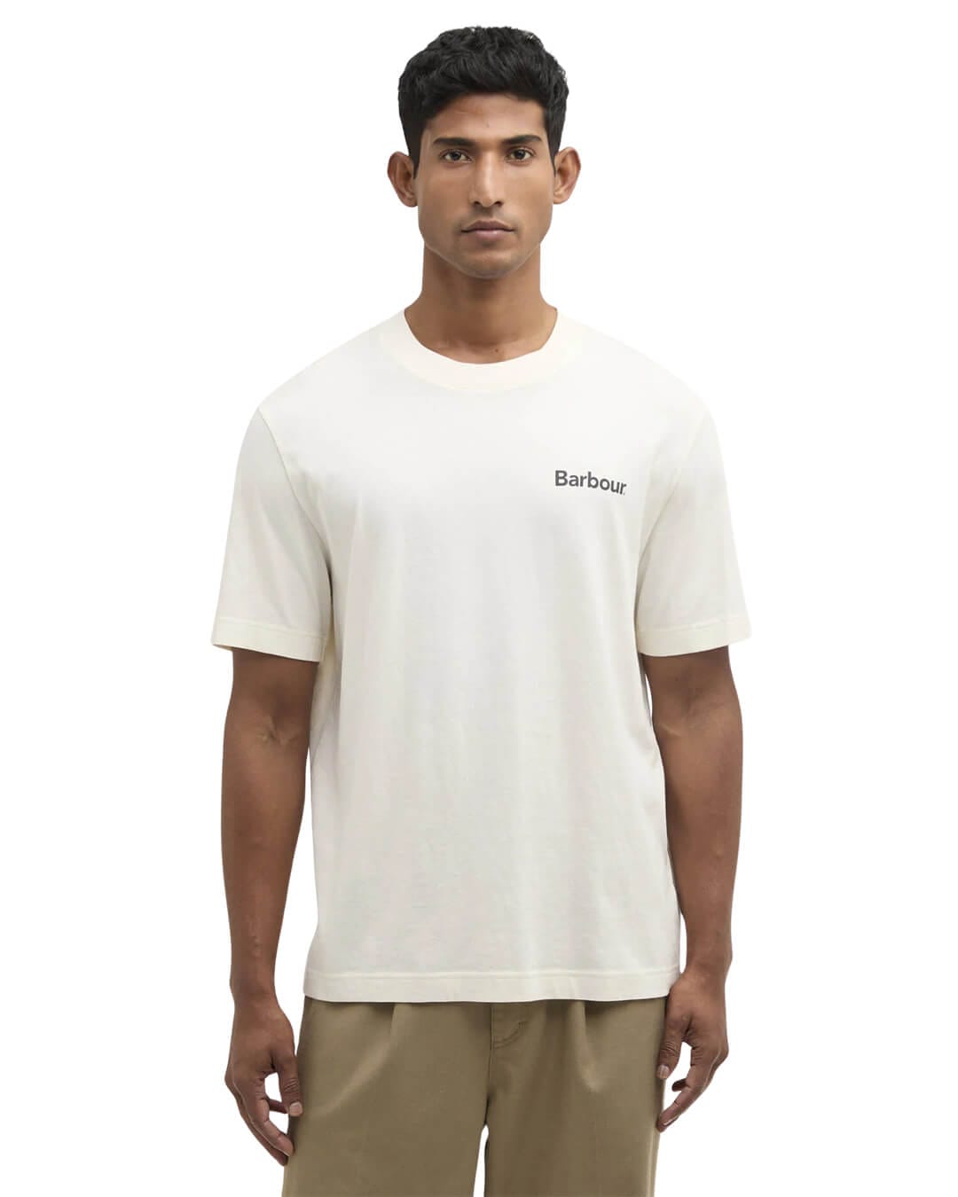 Barbour T-Shirts Barbour Beige Packling Graphic T-Shirt Be13 Neutral