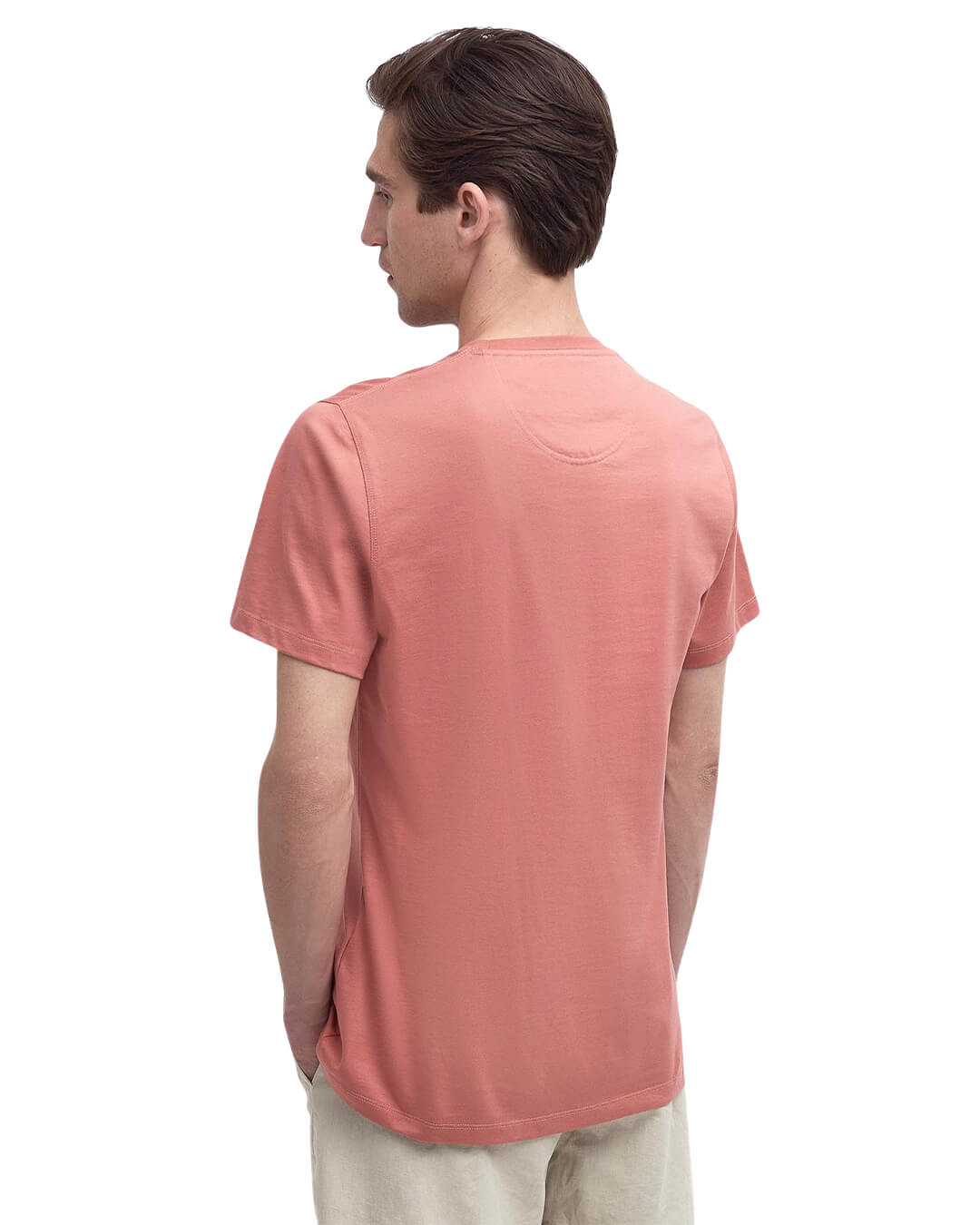 Barbour T-Shirts Barbour ESSENTIAL SPORTS TEE PINK CLAY PI55