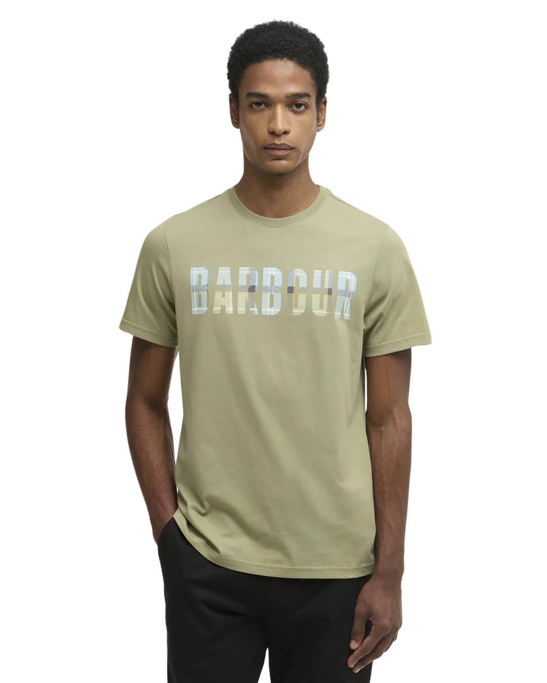 Barbour T-Shirts Barbour Green Thurford T-Shirt
