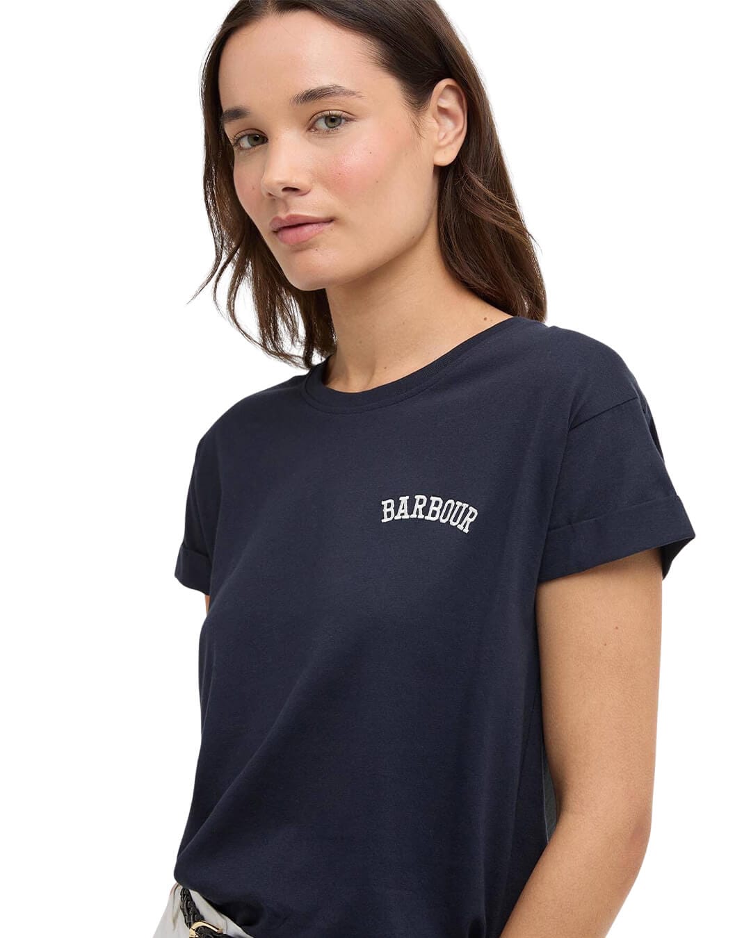 Barbour T-Shirts Barbour Navy Bede T-Shirt