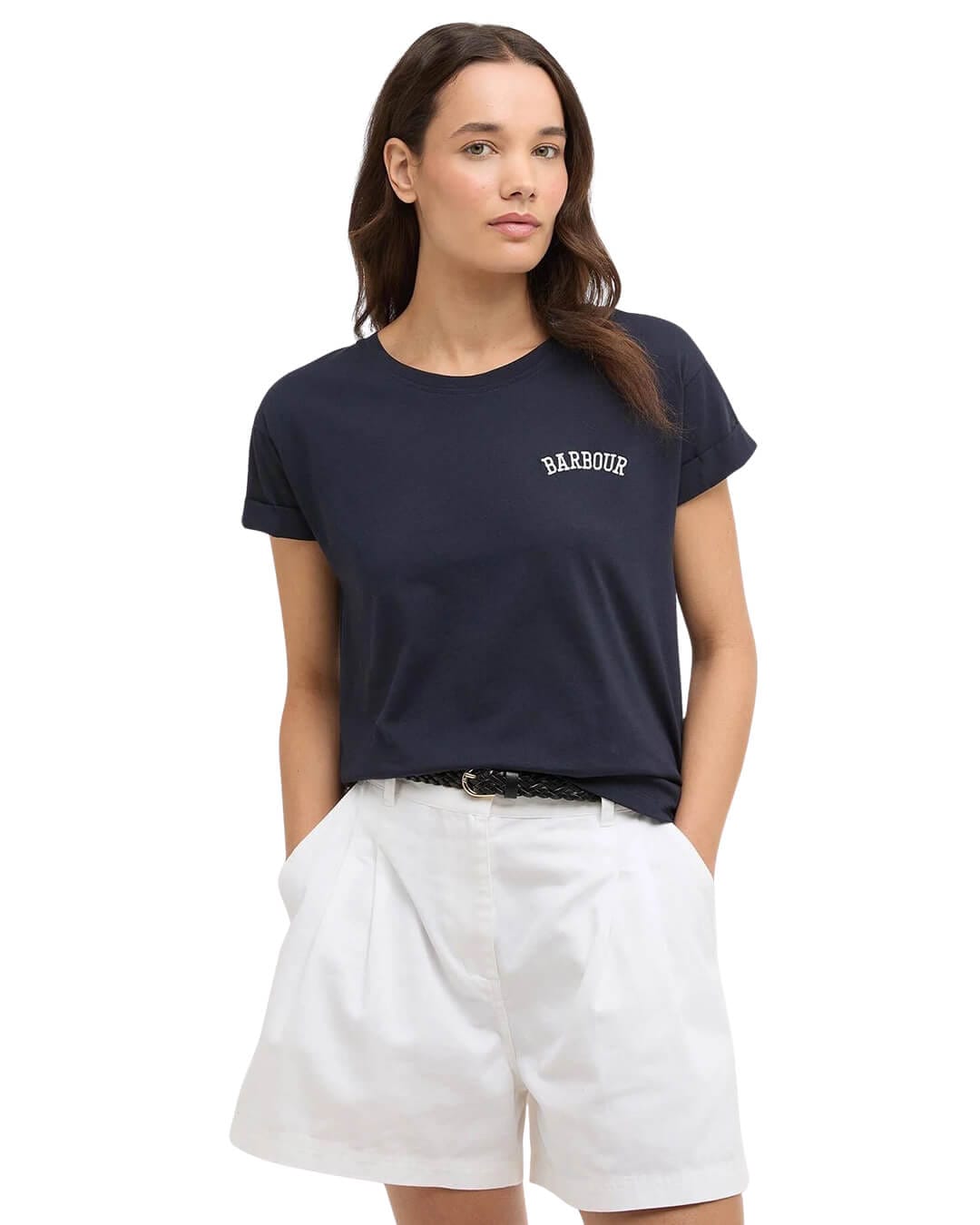 Barbour T-Shirts Barbour Navy Bede T-Shirt