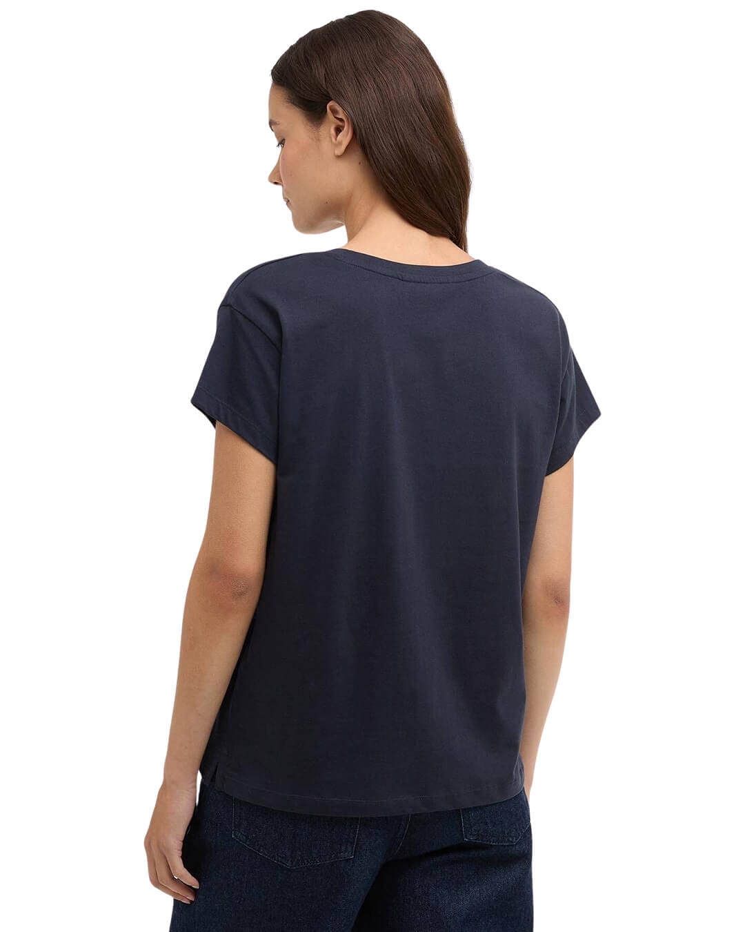 Barbour T-Shirts Barbour Navy Hartland T-Shirt