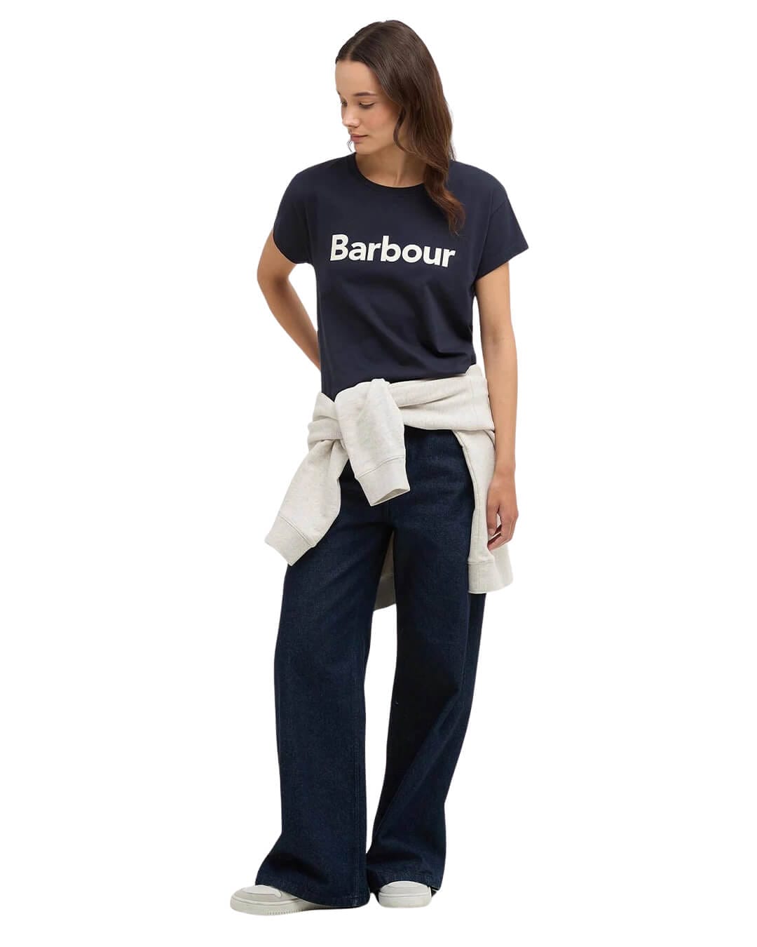 Barbour T-Shirts Barbour Navy Hartland T-Shirt