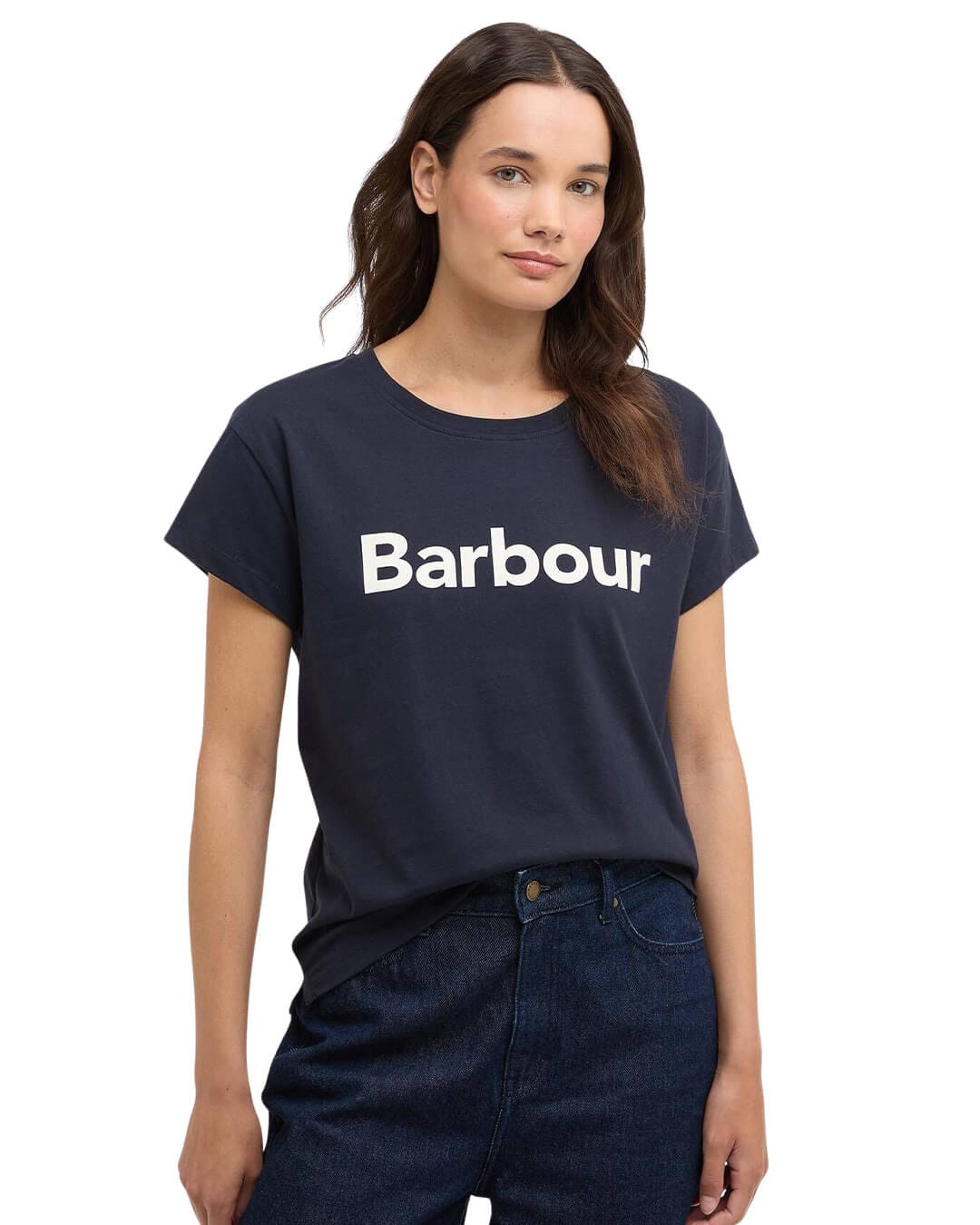Barbour T-Shirts Barbour Navy Hartland T-Shirt