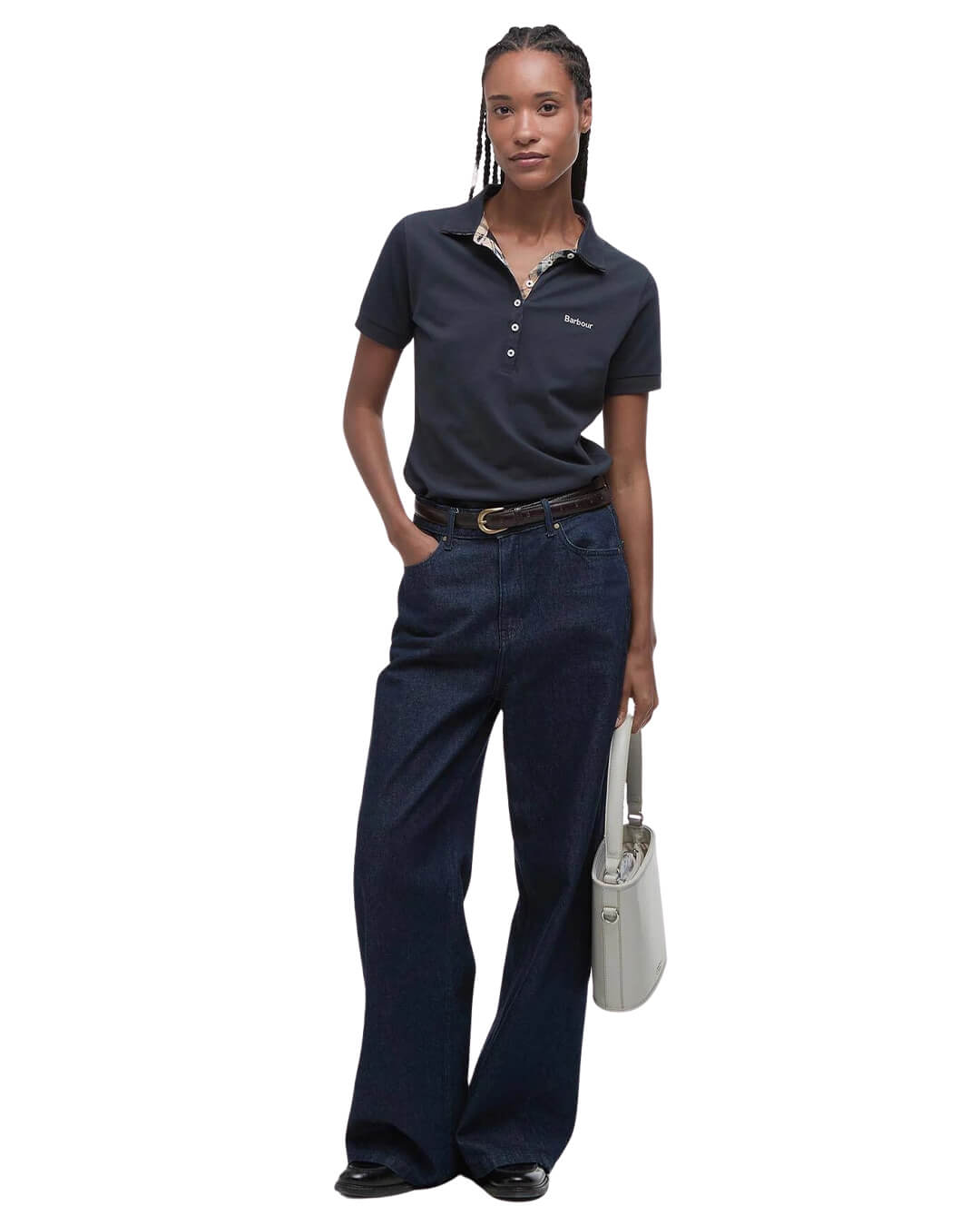 Barbour T-Shirts Barbour Navy Portsdown Top