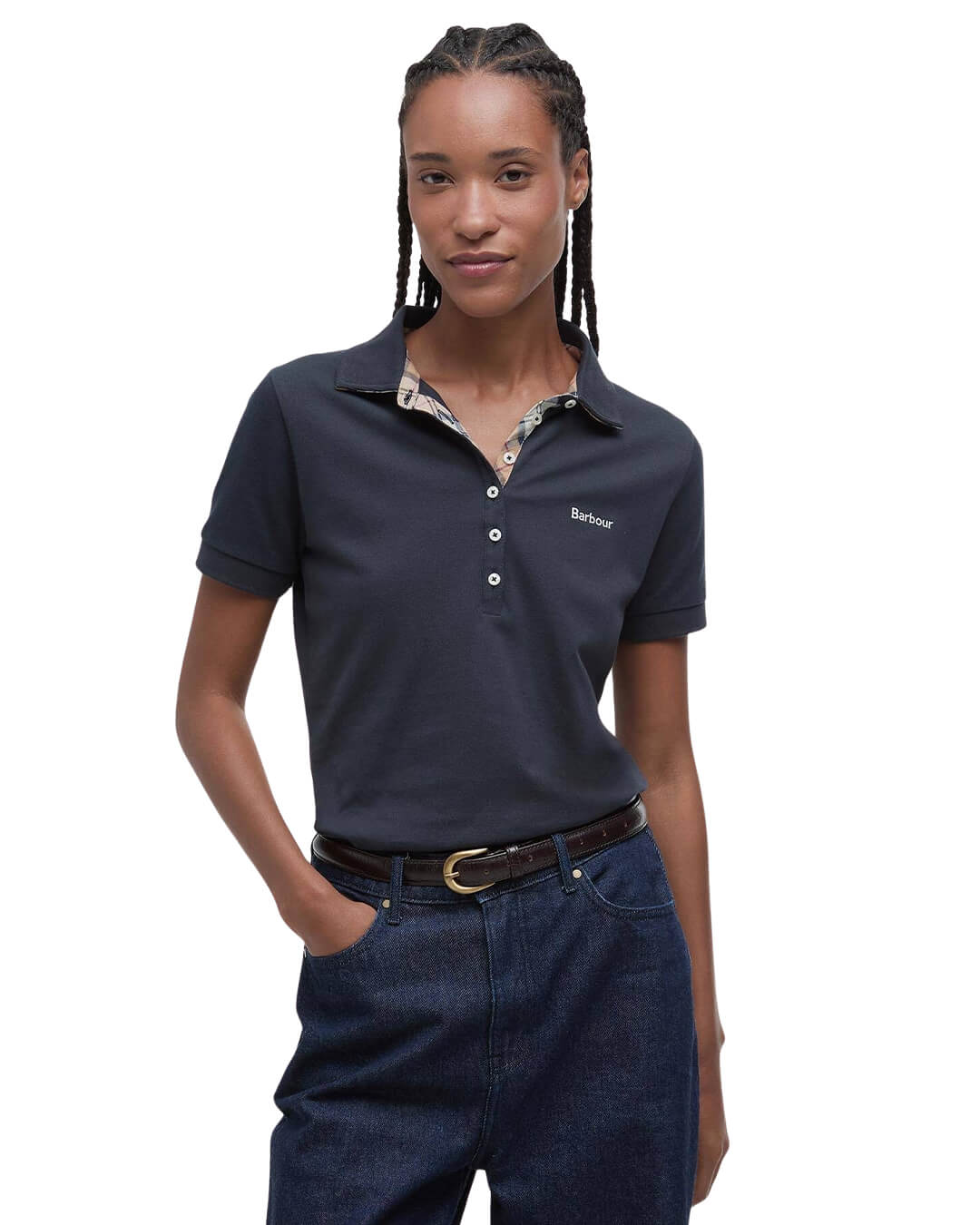 Barbour T-Shirts Barbour Navy Portsdown Top