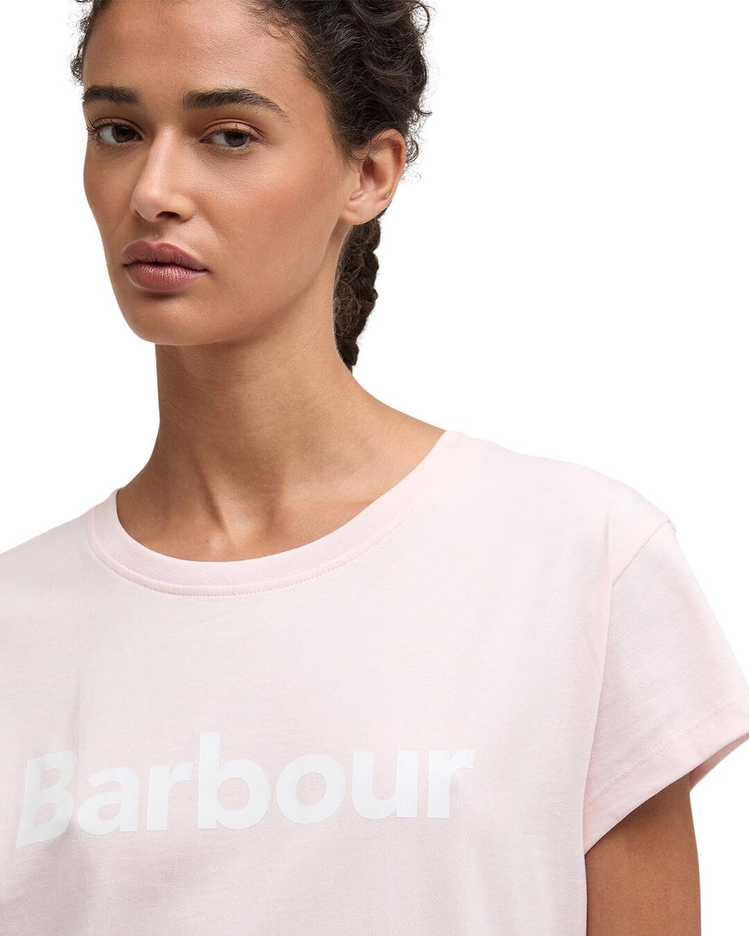 Barbour T-Shirts Barbour Pink Hartland T-Shirt