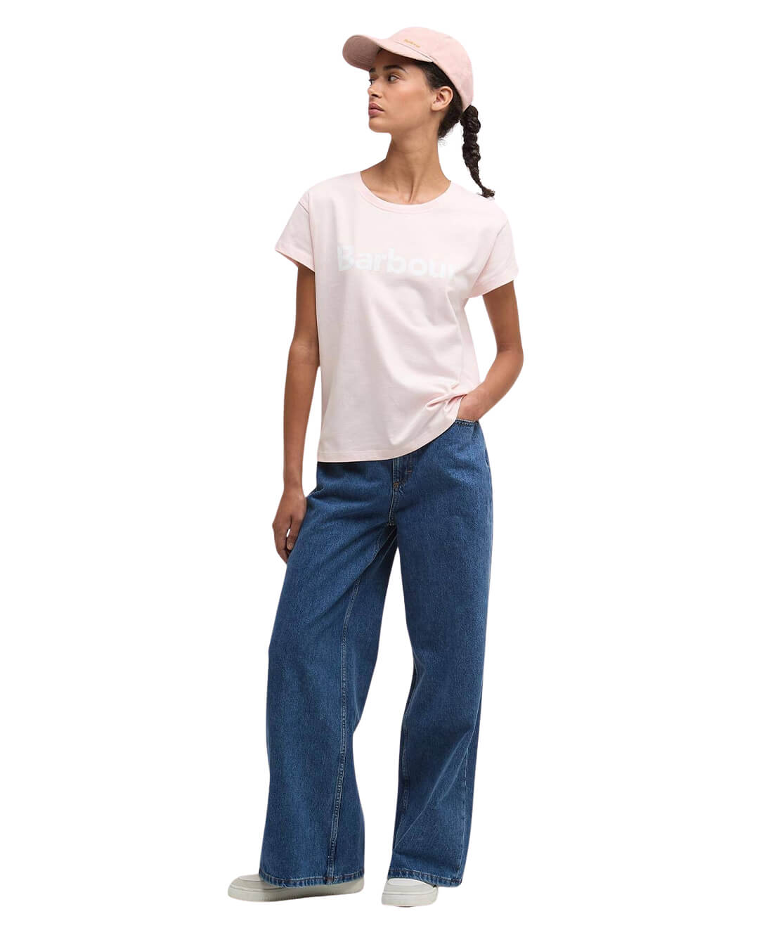 Barbour T-Shirts Barbour Pink Hartland T-Shirt