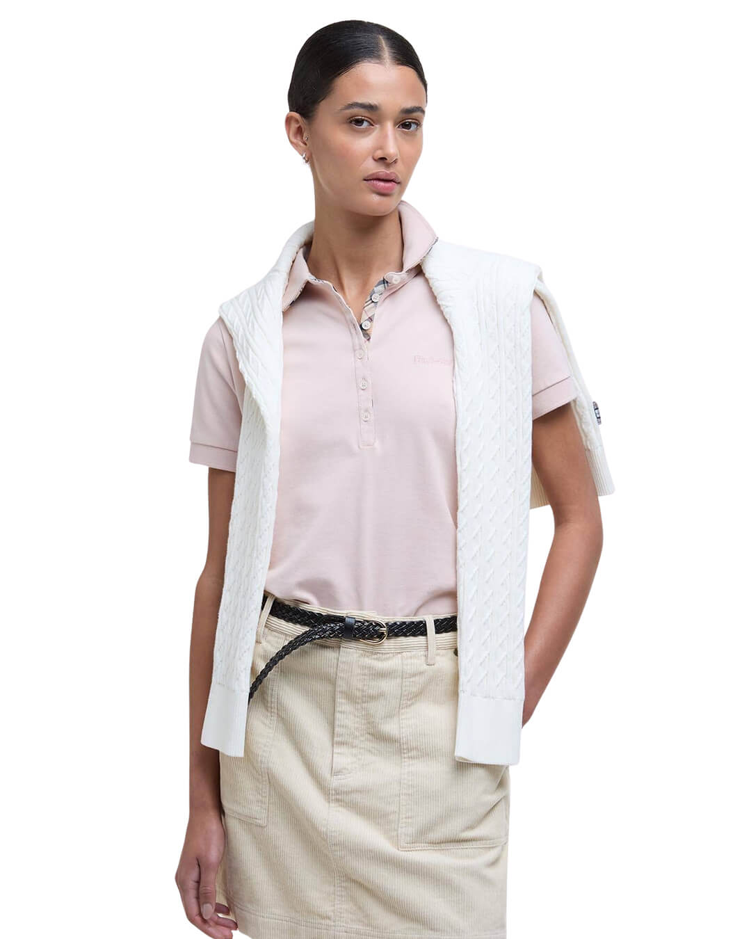 Barbour T-Shirts Barbour Pink Portsdown Top