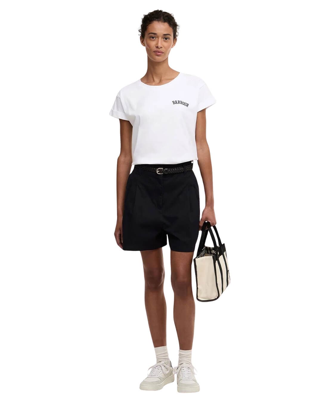 Barbour T-Shirts Barbour White Bede T-Shirt