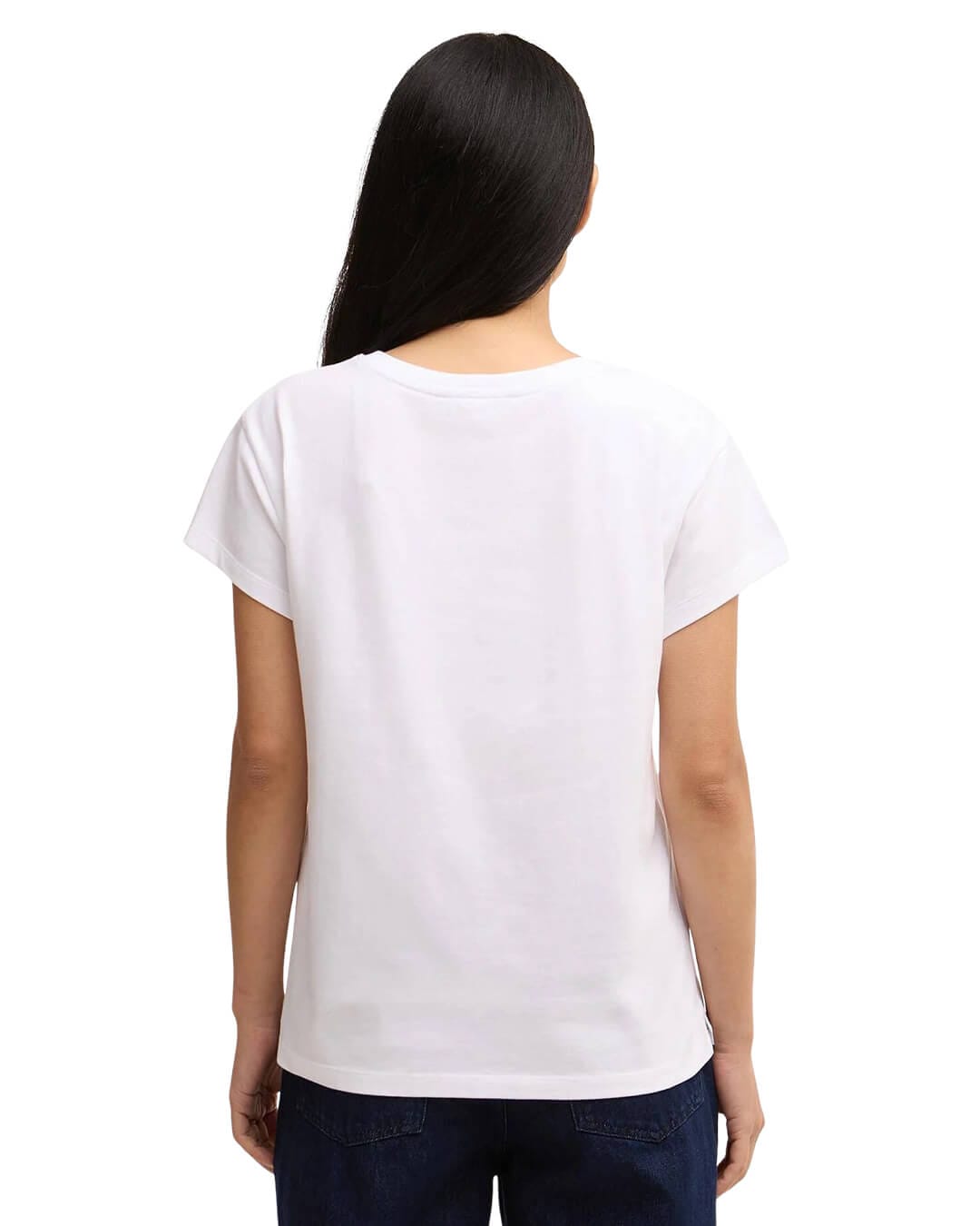 Barbour T-Shirts Barbour White Hartland T-Shirt