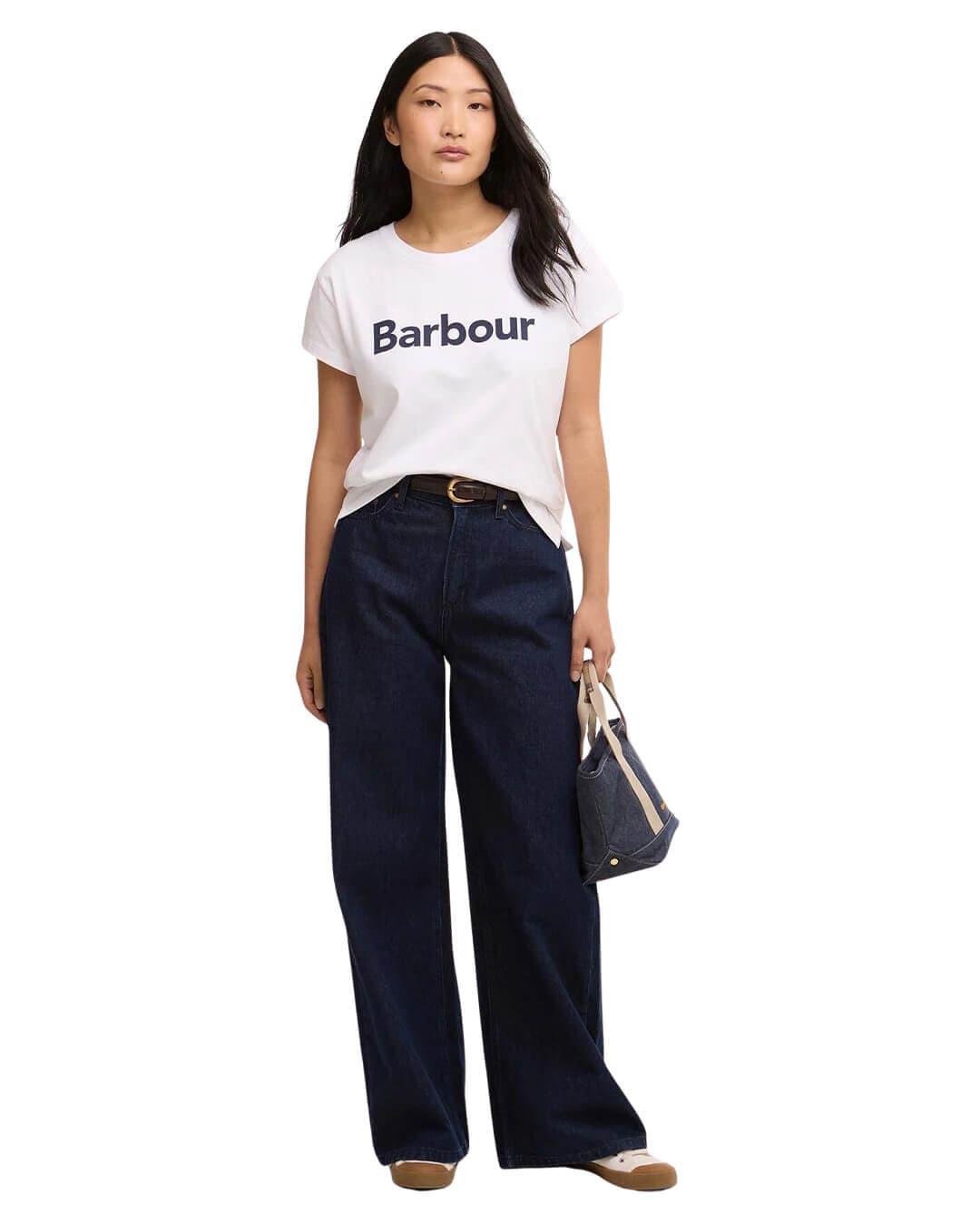 Barbour T-Shirts Barbour White Hartland T-Shirt
