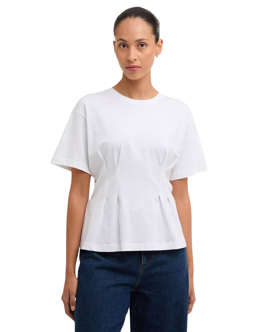 Barbour T-Shirts Barbour White Liza Top Wh11 White