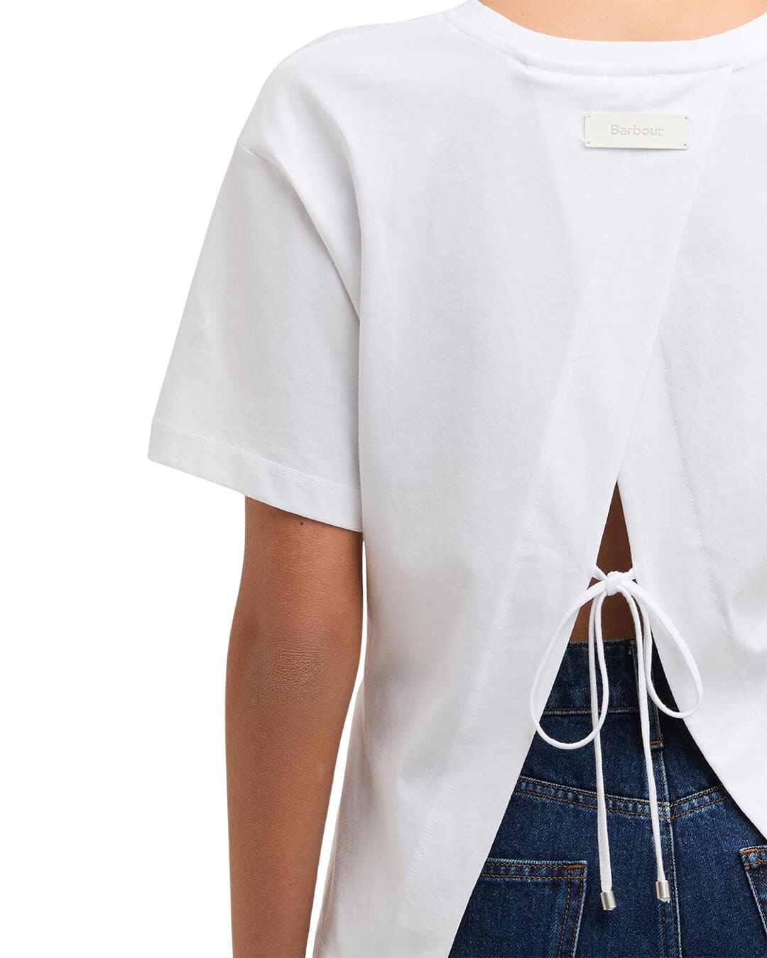 Barbour T-Shirts Barbour White Liza Top Wh11 White