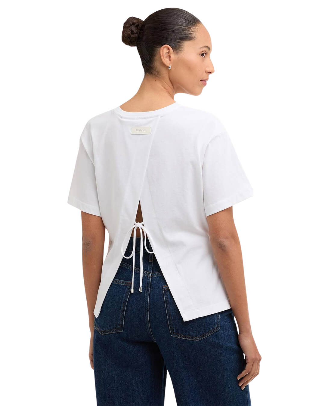 Barbour T-Shirts Barbour White Liza Top Wh11 White