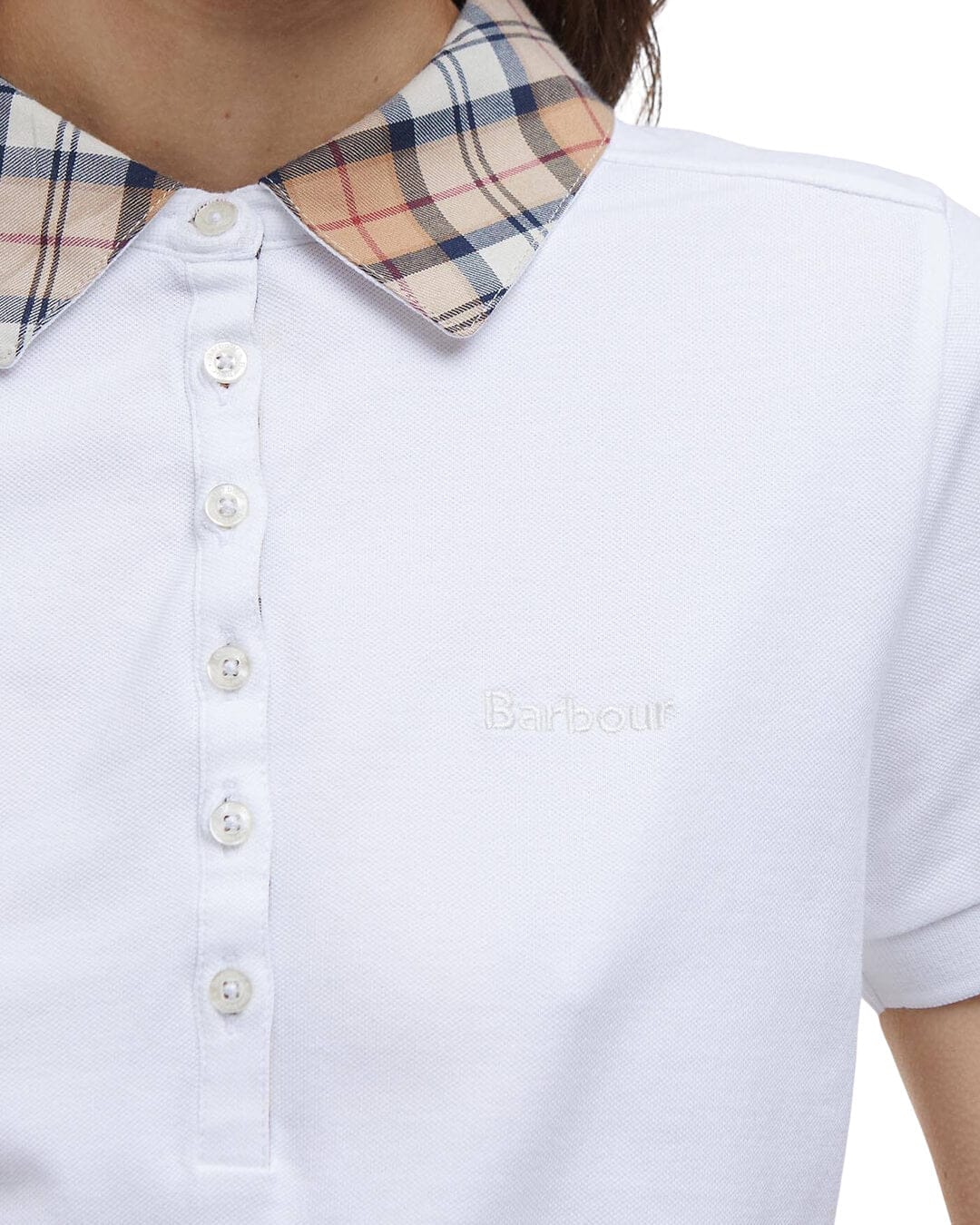Barbour T-Shirts Barbour White Malvern Top