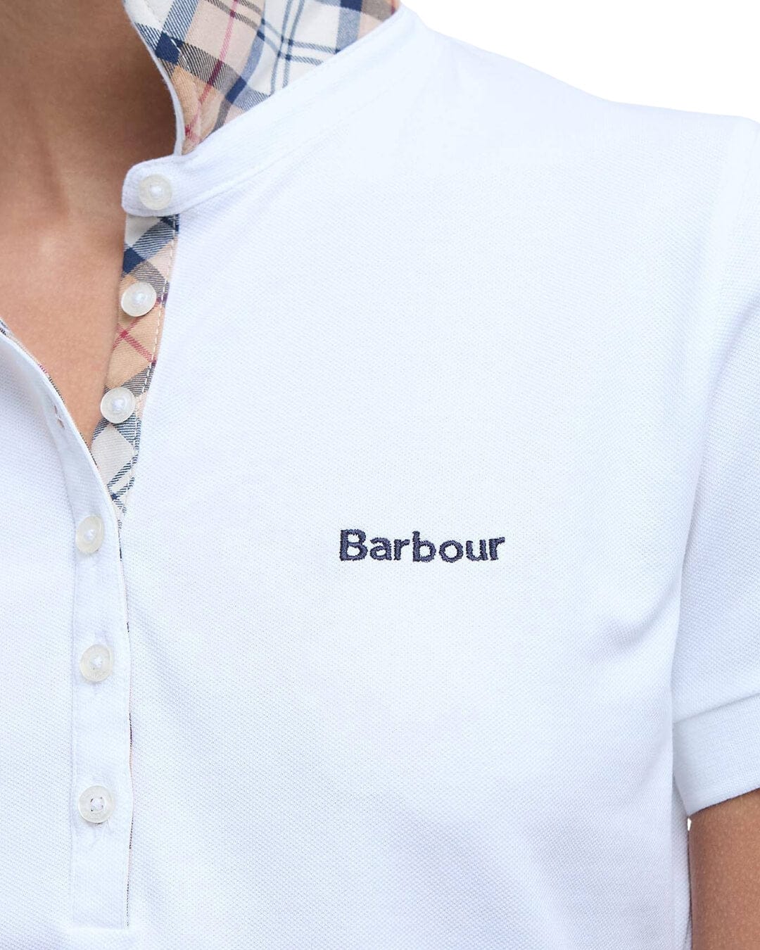 Barbour T-Shirts Barbour White Portsdown Top