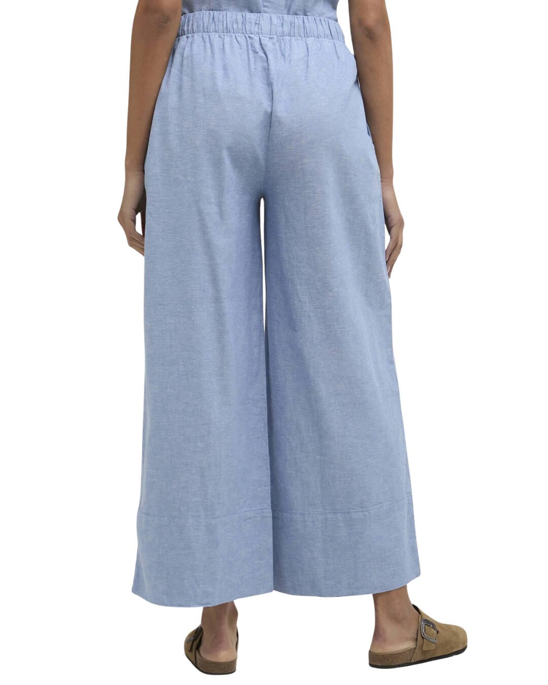 Barbour Trousers Barbour Blue Josie Trousers Bl39 Light Chambray