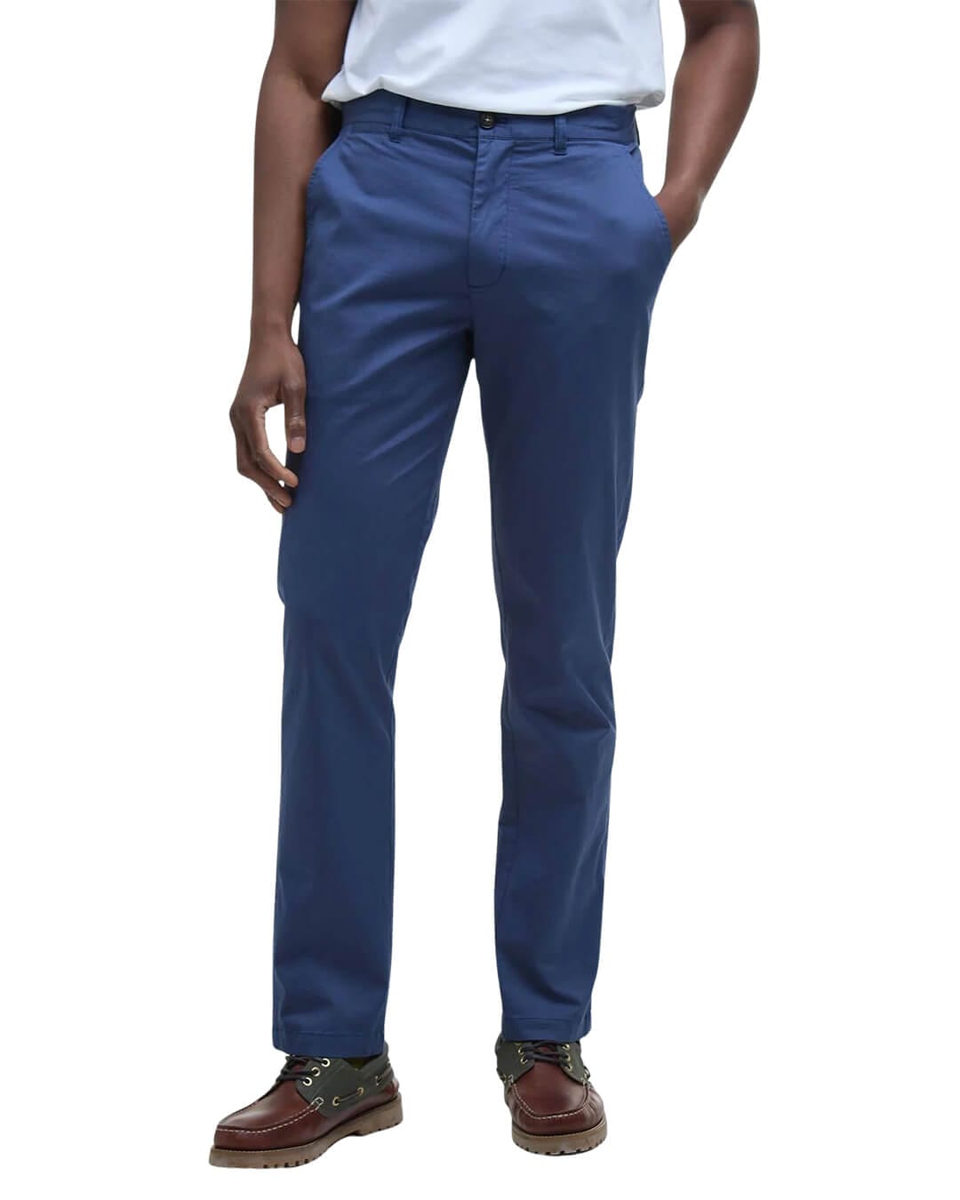 Barbour Trousers Barbour Blue Lightweight Stretch Chino