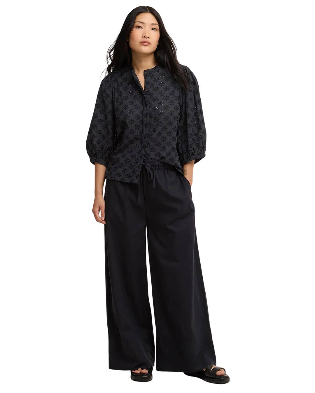 Barbour Trousers Barbour Navy Josie Trousers Ny99 Dark Navy