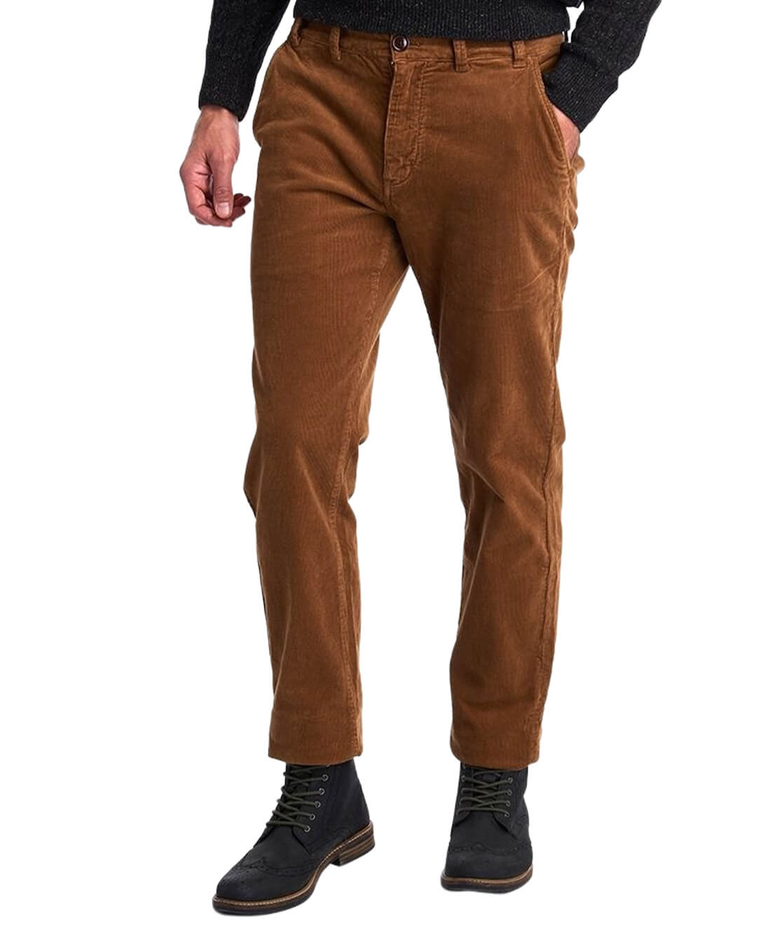 Barbour Trousers Barbour Neuston Brown Stretch Cord Trousers