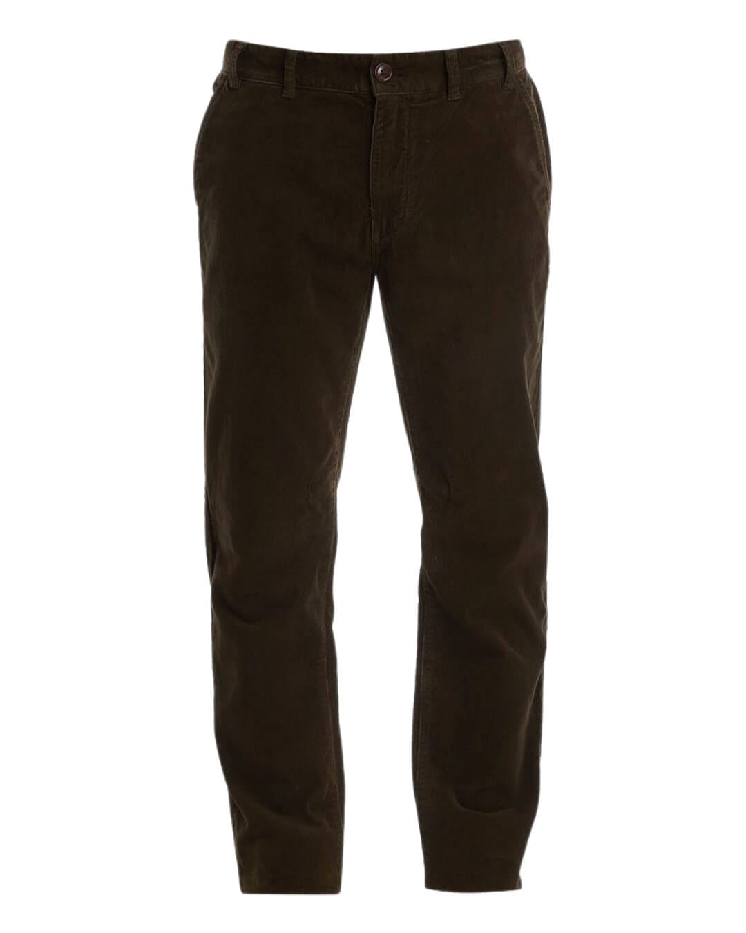 Barbour Trousers Barbour Neuston Green Stretch Cord Trousers