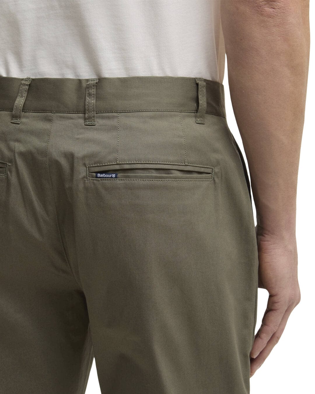 Barbour Trousers Barbour Olive Lightweight Stretch Chino