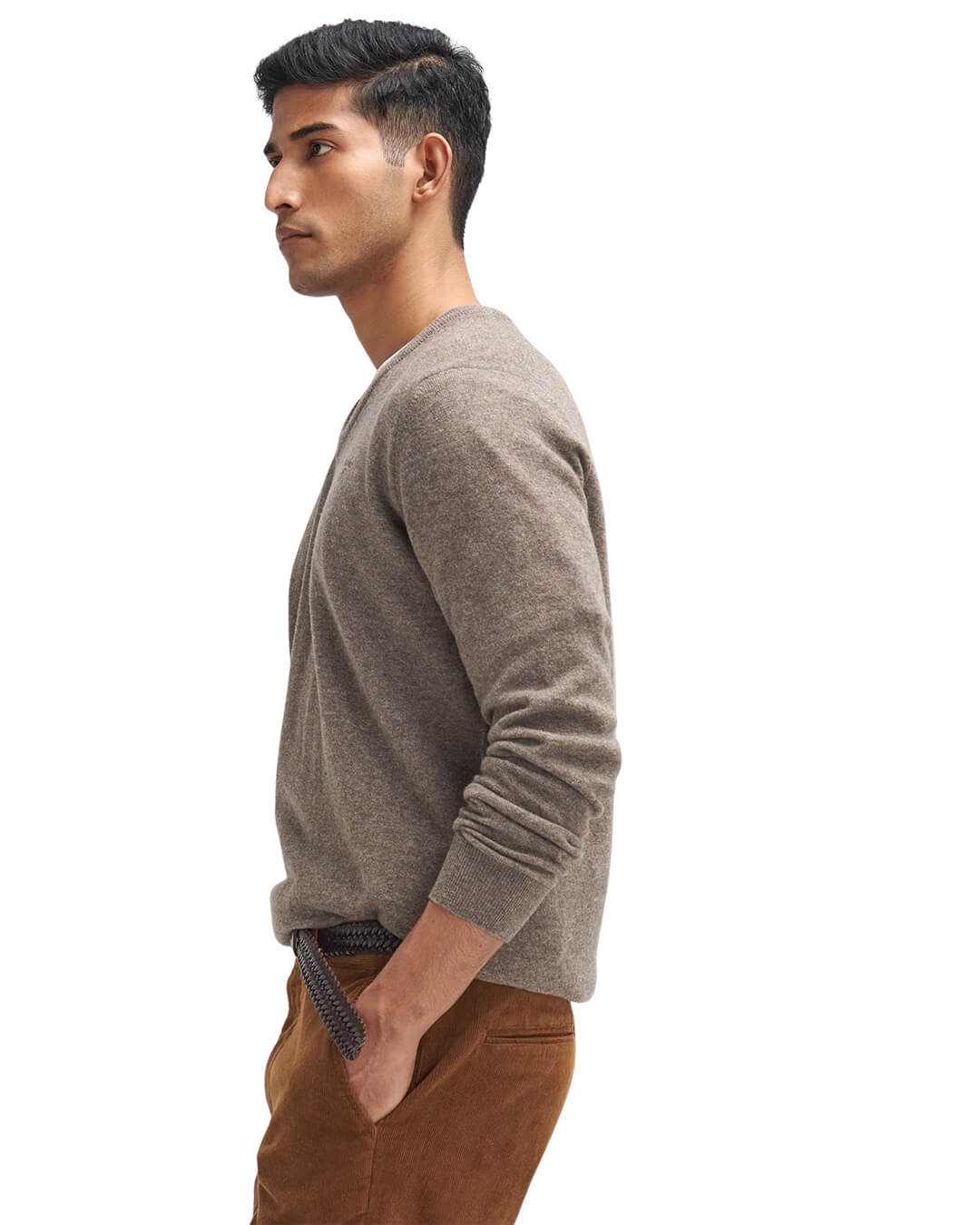Barbour Trousers Barbour STRETCH CORD TAILORED FIT YE74 DARK HONEY