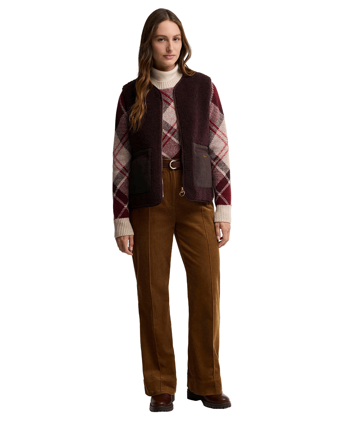 Barbour Trousers Barbour Tan Emmy Trousers