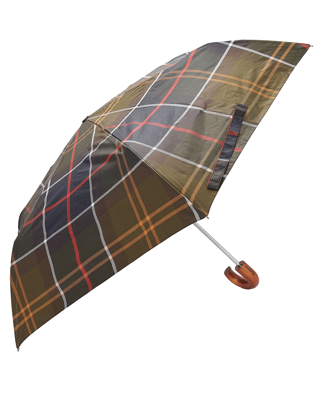 Barbour Umbrellas ONE Barbour Green Tartan Portree Umbrella