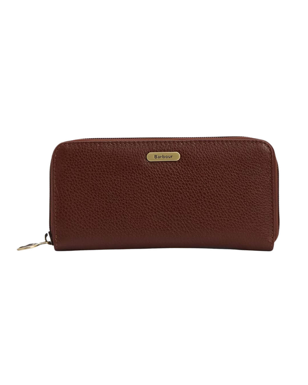 Barbour Wallets ONE Barbour ROSA LEATHER FRENCH PURSE BR11 BROWN CLASSIC