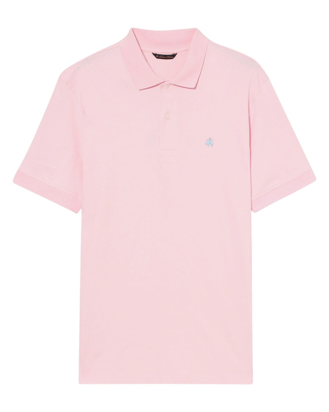 Brooks Brothers Polo Shirts Brooks Brothers Pink Ss Logoed Polo