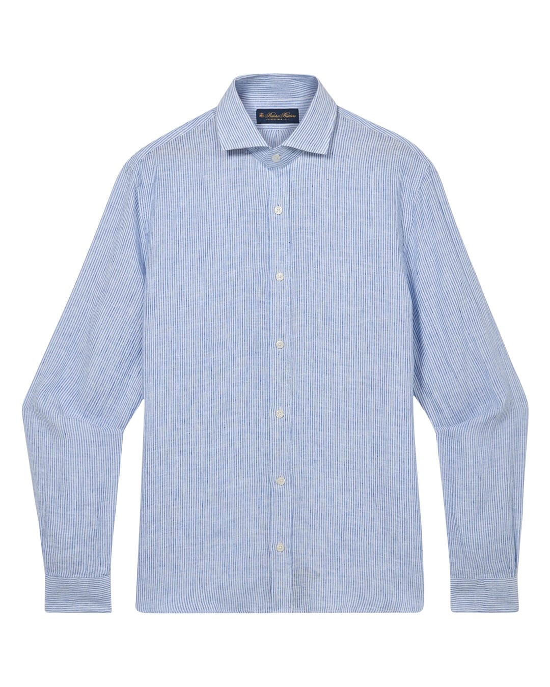 Brooks Brothers Shirts Brooks Brothers Blue Spread Collar Striped Shirt