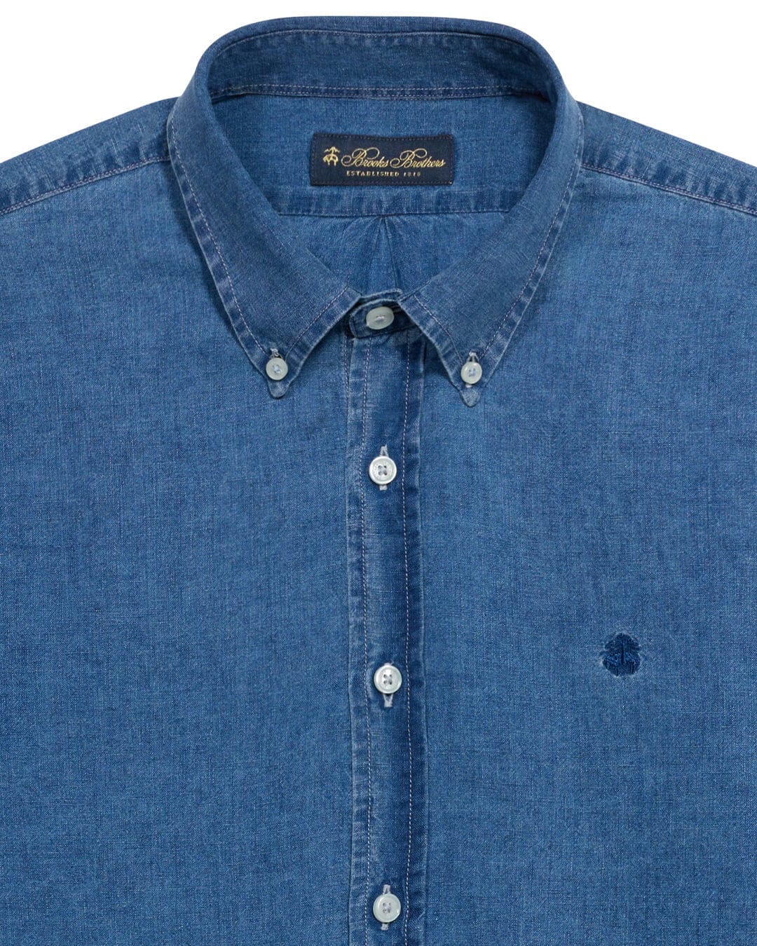 Brooks Brothers Shirts Brooks Brothers Stone Bd Logoed Shirt