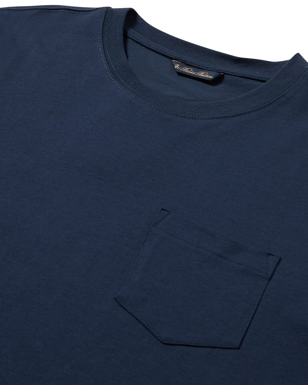 Brooks Brothers T-Shirts Brooks Brothers Navy Ss Plain T Shirt