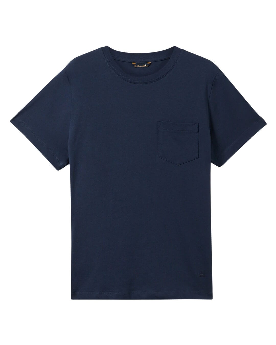 Brooks Brothers T-Shirts Brooks Brothers Navy Ss Plain T Shirt