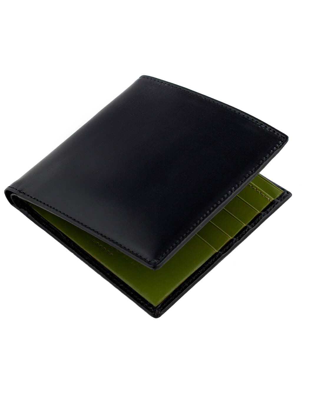 Cavesson&#39;s Wallets Cavesson&#39;s Black And Olive Note Wallet